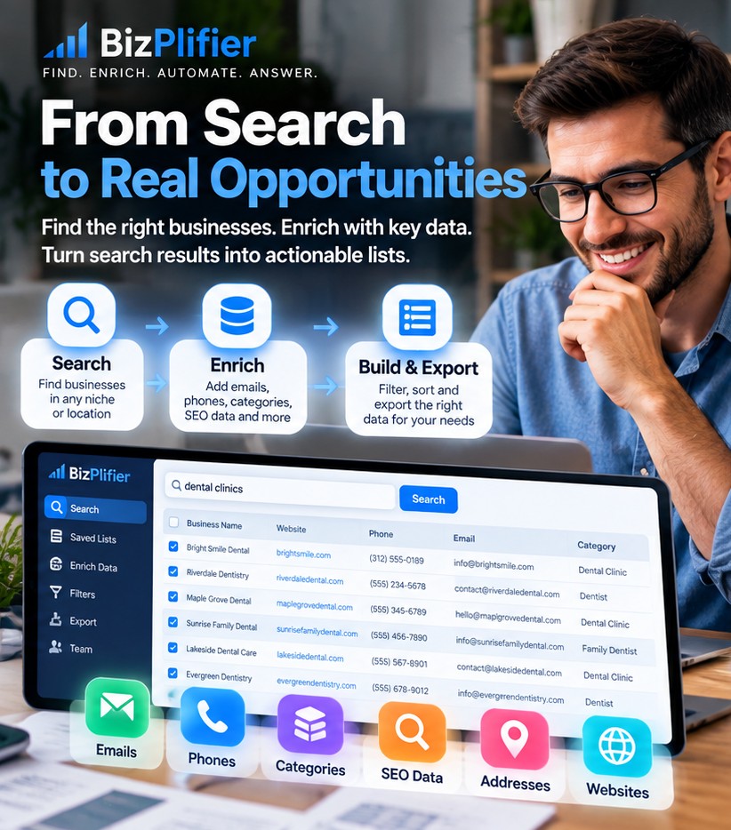 From Search to Real Opportunities: Is Finding Businesses Enough?